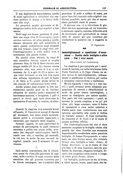 L' Italia agricola giornale di agricoltura