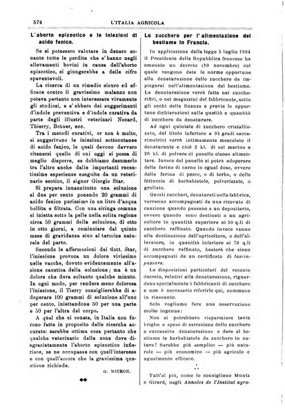 L' Italia agricola giornale di agricoltura