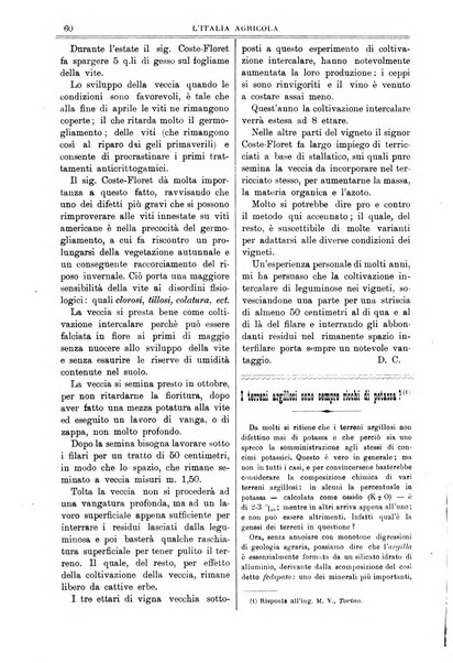 L' Italia agricola giornale di agricoltura