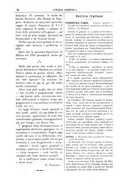 L' Italia agricola giornale di agricoltura