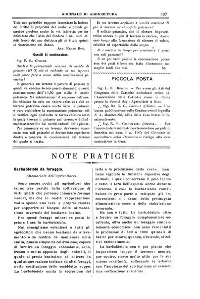 L' Italia agricola giornale di agricoltura