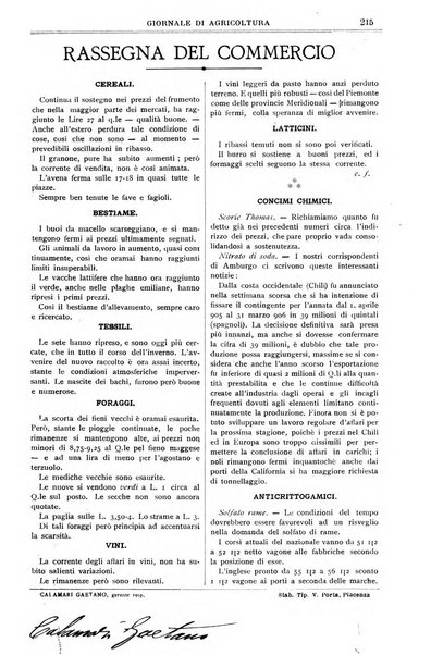 L' Italia agricola giornale di agricoltura