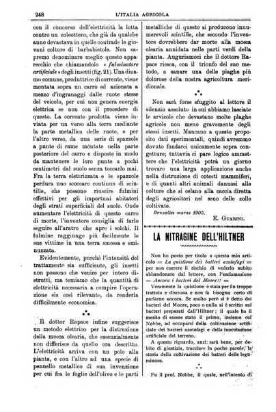 L' Italia agricola giornale di agricoltura