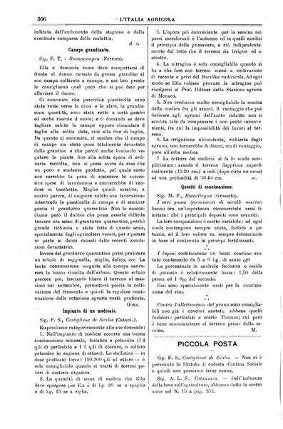 L' Italia agricola giornale di agricoltura