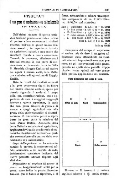 L' Italia agricola giornale di agricoltura