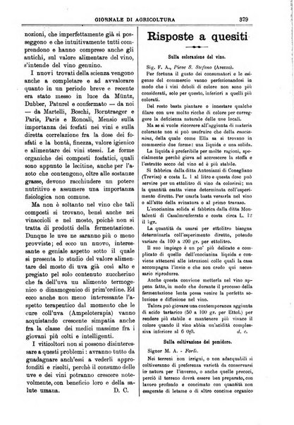 L' Italia agricola giornale di agricoltura