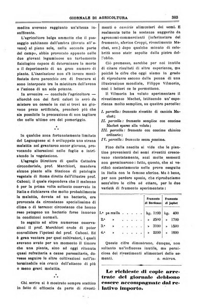 L' Italia agricola giornale di agricoltura