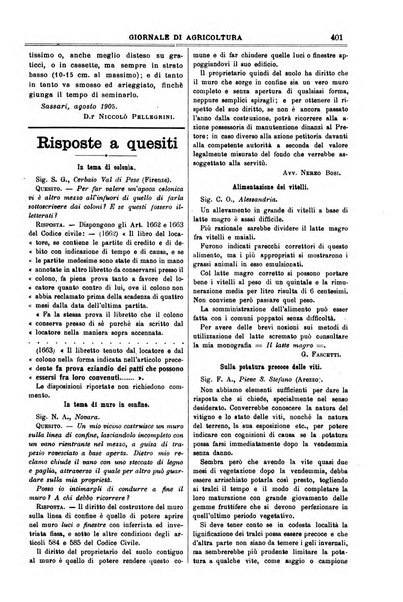 L' Italia agricola giornale di agricoltura