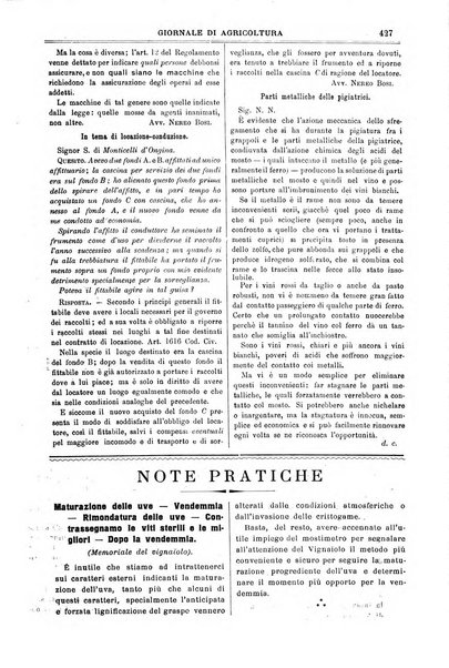 L' Italia agricola giornale di agricoltura