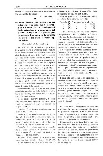 L' Italia agricola giornale di agricoltura