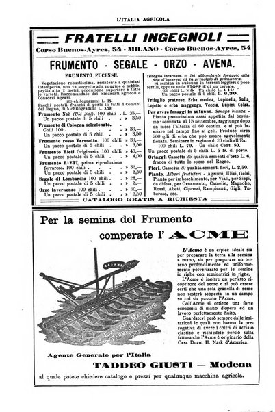 L' Italia agricola giornale di agricoltura