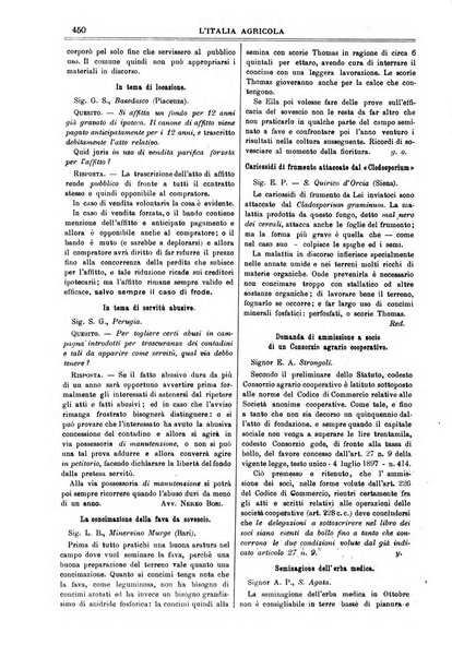 L' Italia agricola giornale di agricoltura