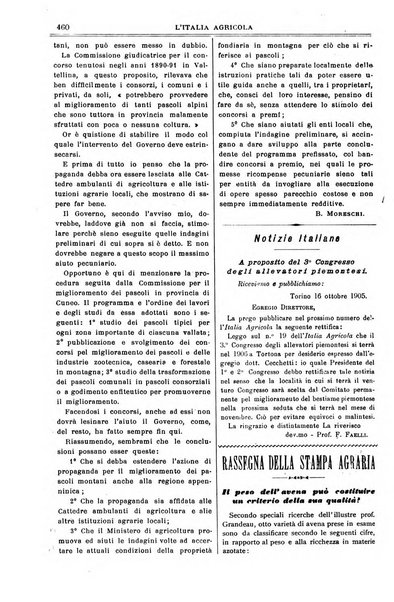 L' Italia agricola giornale di agricoltura