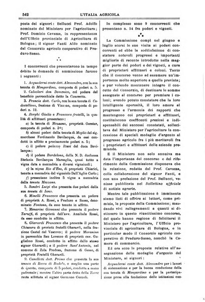 L' Italia agricola giornale di agricoltura