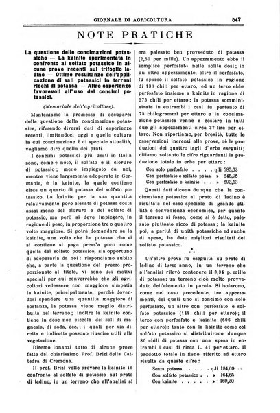 L' Italia agricola giornale di agricoltura