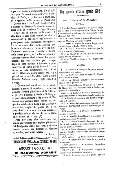 L' Italia agricola giornale di agricoltura