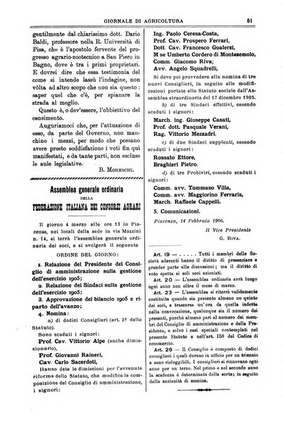 L' Italia agricola giornale di agricoltura