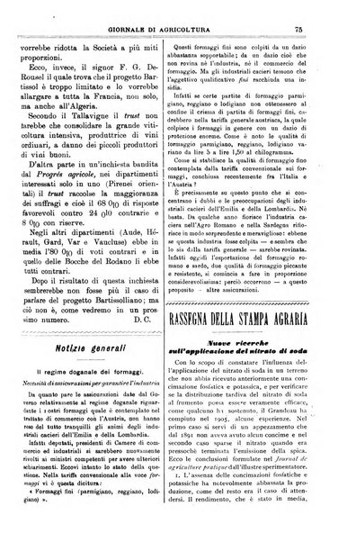 L' Italia agricola giornale di agricoltura