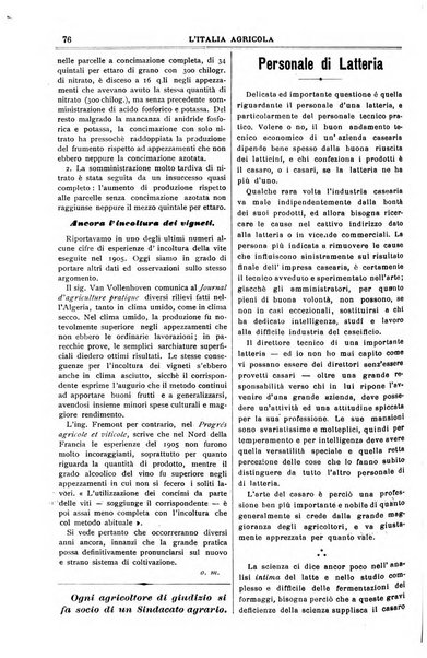 L' Italia agricola giornale di agricoltura