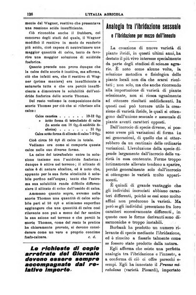 L' Italia agricola giornale di agricoltura