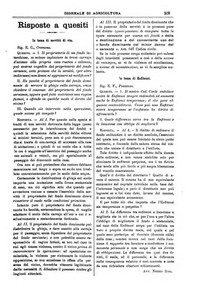 L' Italia agricola giornale di agricoltura