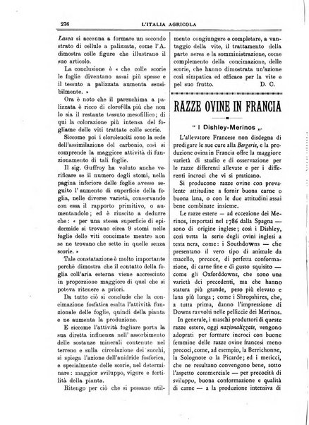 L' Italia agricola giornale di agricoltura