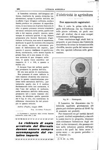 L' Italia agricola giornale di agricoltura