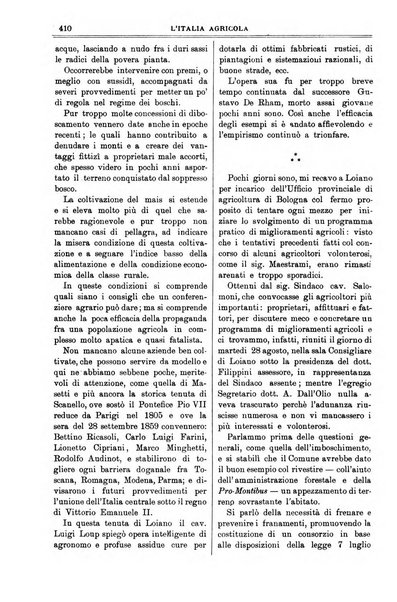 L' Italia agricola giornale di agricoltura