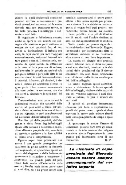 L' Italia agricola giornale di agricoltura