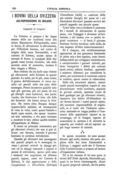 L' Italia agricola giornale di agricoltura