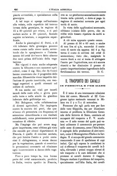 L' Italia agricola giornale di agricoltura