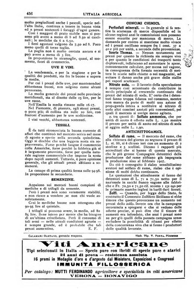 L' Italia agricola giornale di agricoltura