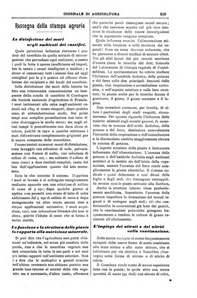 L' Italia agricola giornale di agricoltura