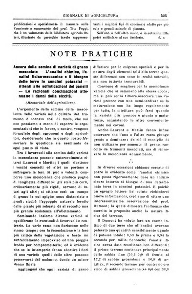 L' Italia agricola giornale di agricoltura