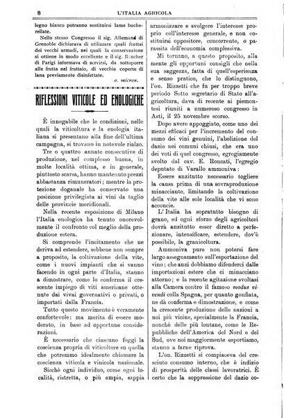 L' Italia agricola giornale di agricoltura