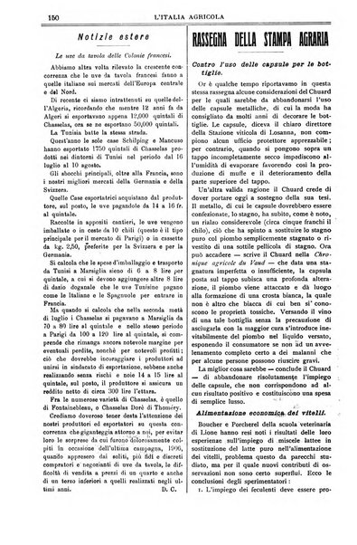 L' Italia agricola giornale di agricoltura