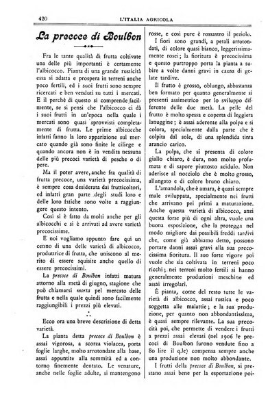 L' Italia agricola giornale di agricoltura