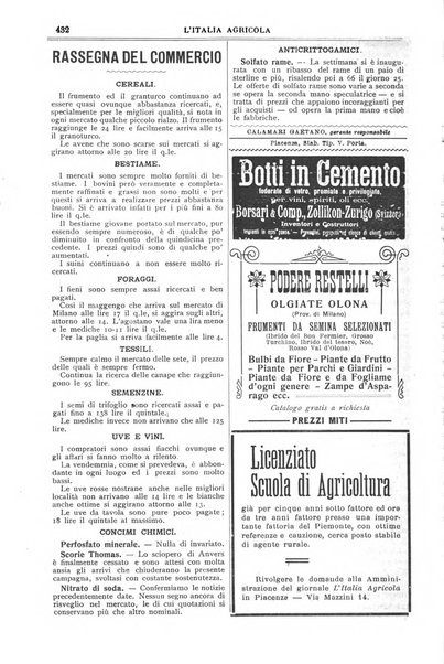 L' Italia agricola giornale di agricoltura