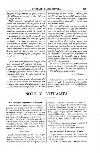 L' Italia agricola giornale di agricoltura