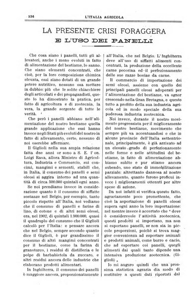 L' Italia agricola giornale di agricoltura