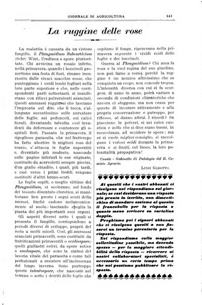 L' Italia agricola giornale di agricoltura