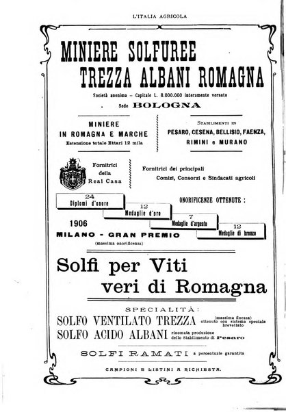 L' Italia agricola giornale di agricoltura