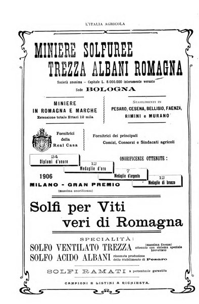 L' Italia agricola giornale di agricoltura