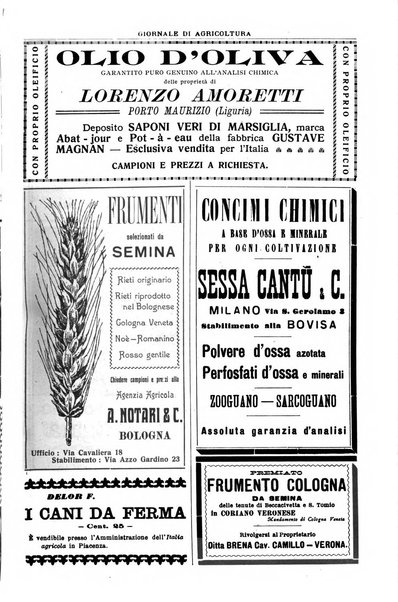 L' Italia agricola giornale di agricoltura