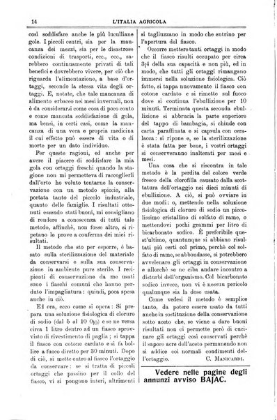 L' Italia agricola giornale di agricoltura