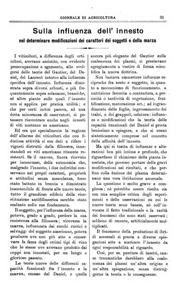 L' Italia agricola giornale di agricoltura