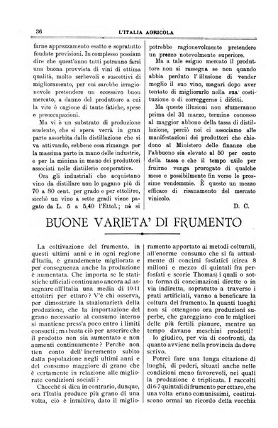 L' Italia agricola giornale di agricoltura