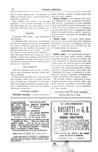 L' Italia agricola giornale di agricoltura