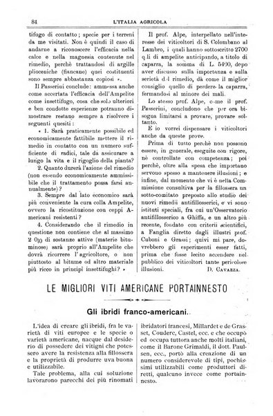 L' Italia agricola giornale di agricoltura