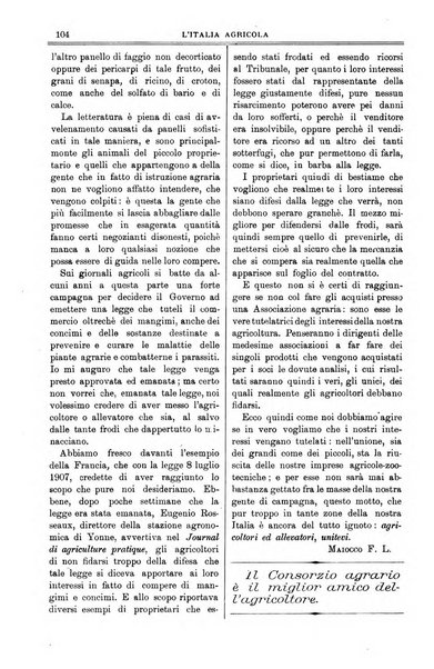 L' Italia agricola giornale di agricoltura